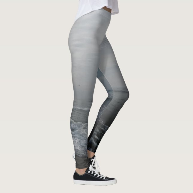 Hav vinkar att lägga benen på ryggen leggings (Höger)