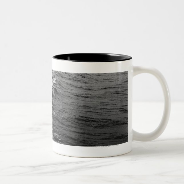 Hav vinkar Två-Tonad mugg (Höger)