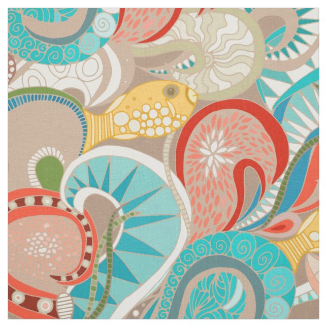 hav vinkar tyg (Provkarta)