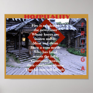 Havamal gästfrihet poster