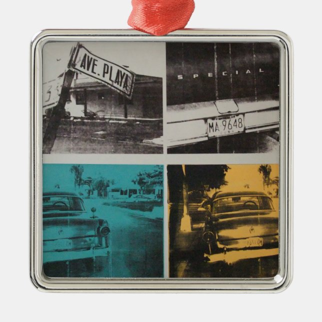 Havana 3 julgransprydnad metall (Framsidan)