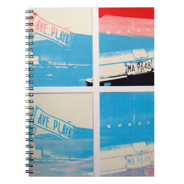 Havana 5 anteckningsbok med spiral (Framsidan)