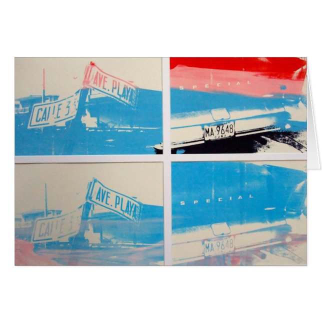 Havana 5 hälsningskort (Framsidan Horizontal)