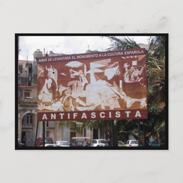 havana antifascista vykort (Framsida)