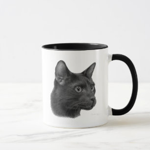 Havana brun katt mugg
