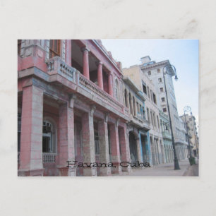 havana byggnad vykort