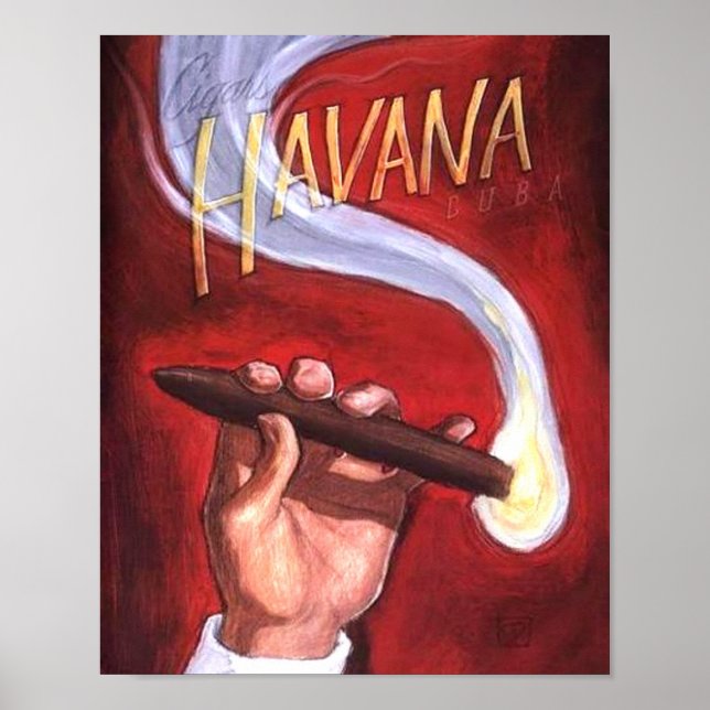 Havana Cigar Poster (Framsidan)
