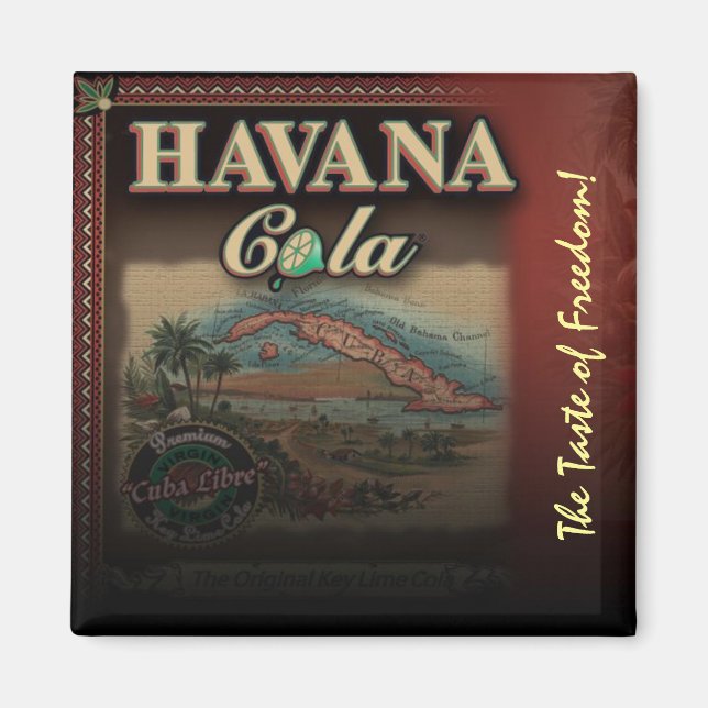 HAVANA COLA Magnet (Framsidan)