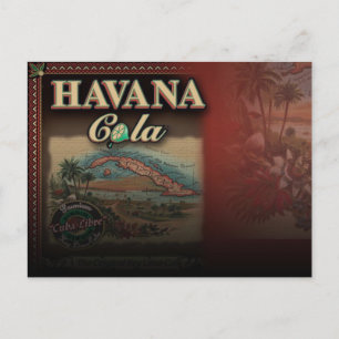 Havana Cola-vykort Vykort