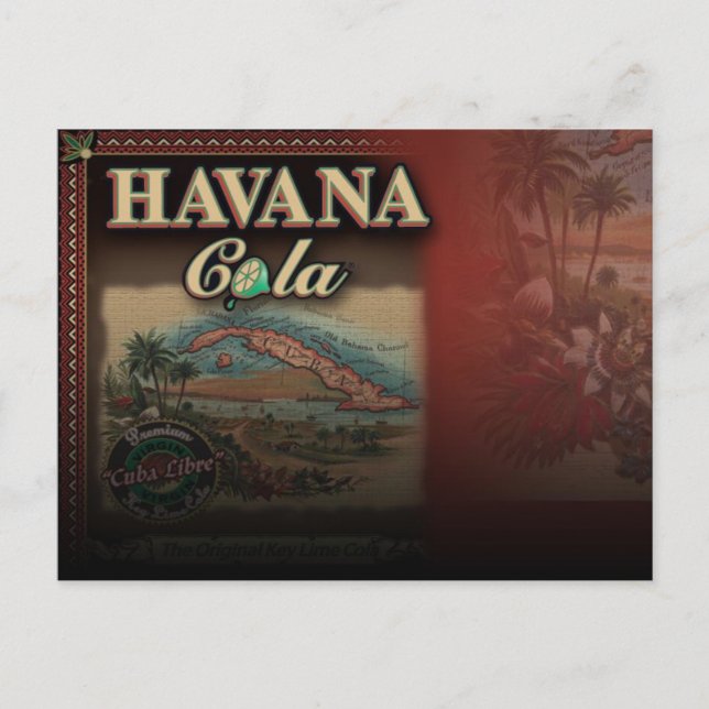 Havana Cola-vykort Vykort (Framsida)