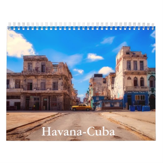Havana-Cuba Calendar Kalender (Omslag)