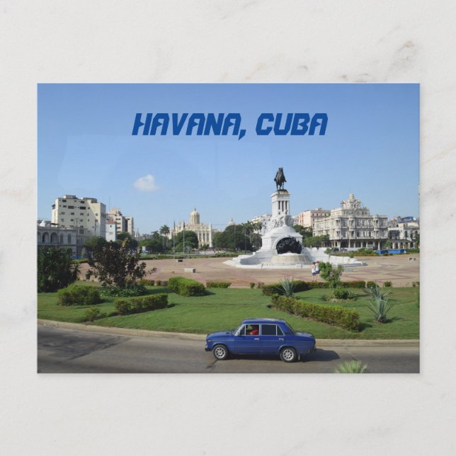 Havana Cuba El Capitolio-regeringen Bygger Vykort (Framsida)
