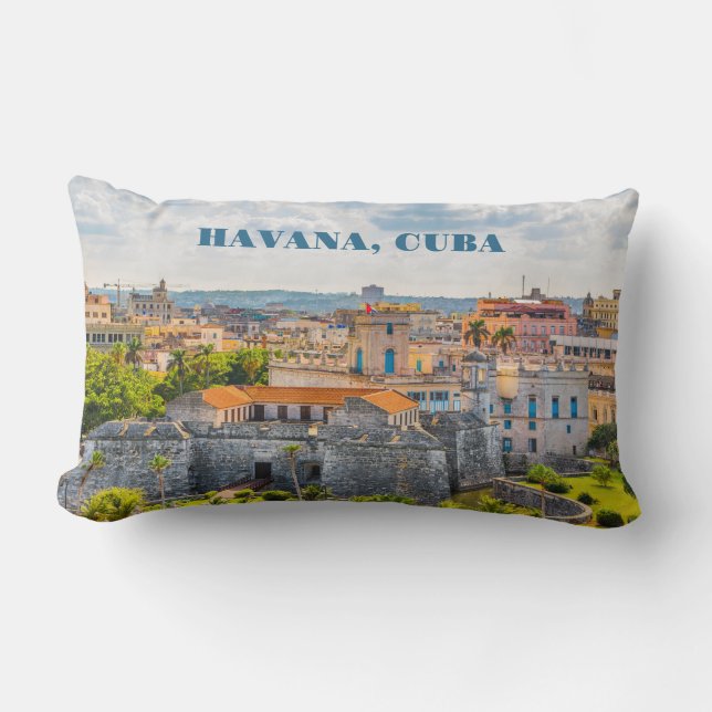 Havana CUBA Lumbarkudde (Framsida)