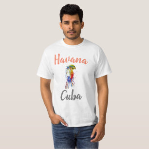 havana cuba, Parrot T Shirt