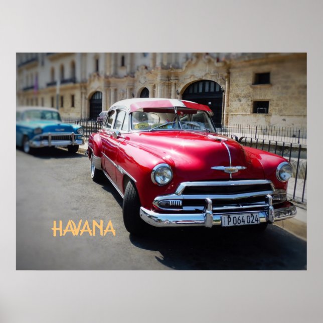 HAVANA CUBA POSTER (Framsidan)