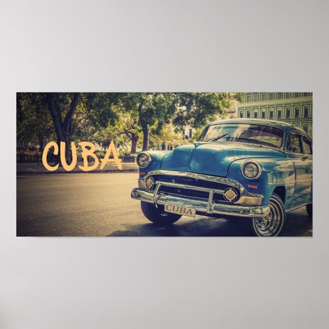 HAVANA CUBA POSTER (Framsidan)