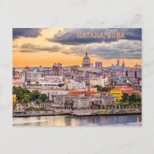 Havana CUBA Vykort