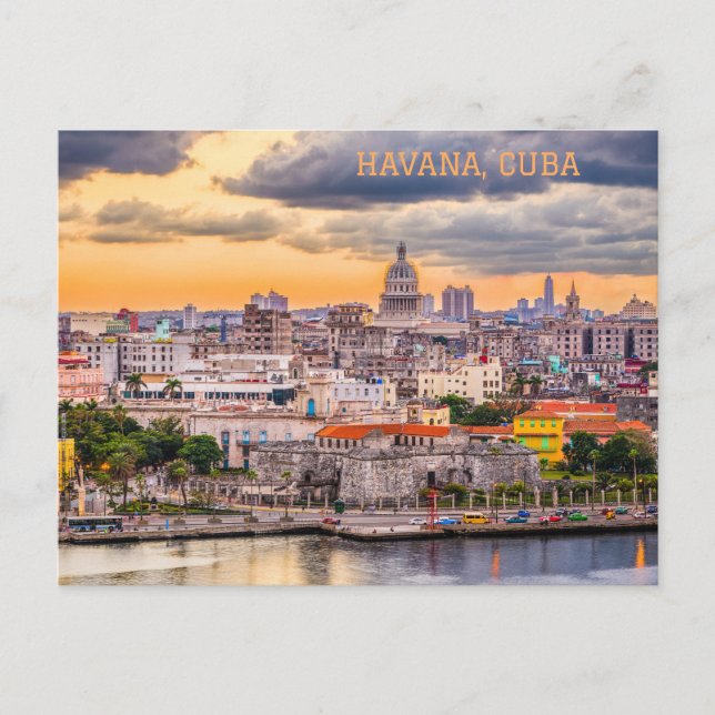 Havana CUBA Vykort (Framsida)