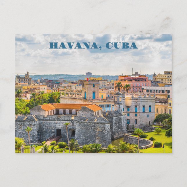 Havana CUBA Vykort (Framsida)