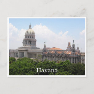 havana el capitolio vykort