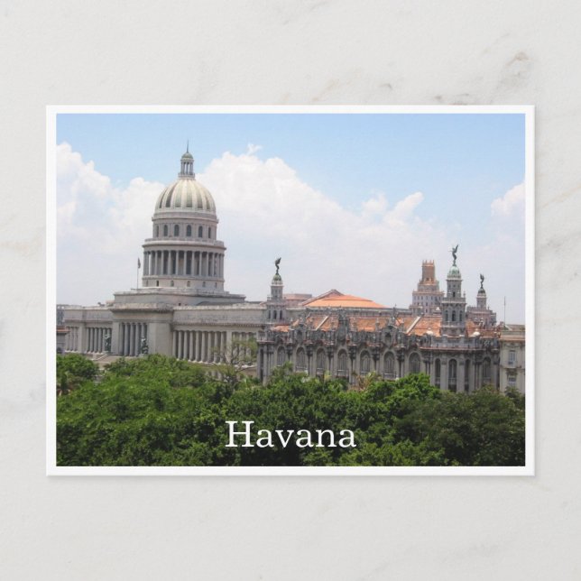 havana el capitolio vykort (Framsida)