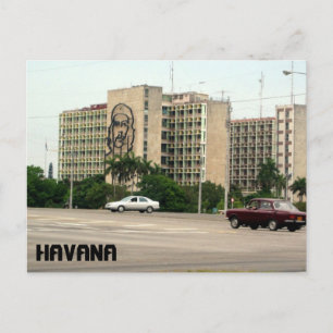 havana fidel cuba vykort