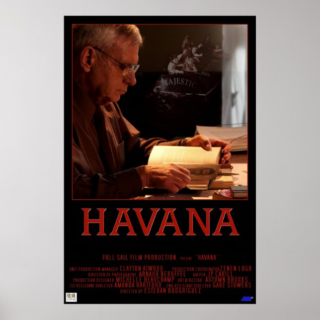 Havana Film Poster (Framsidan)