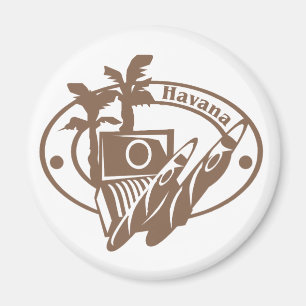 Havana frimärke magnet