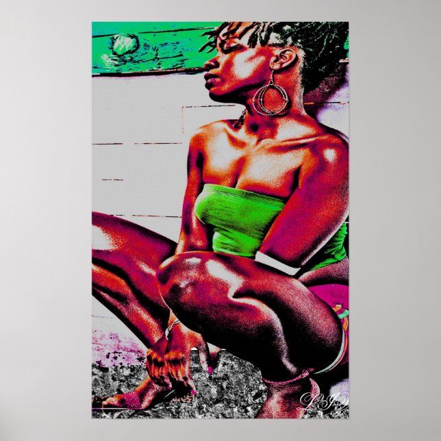 HAVANA GIRL, LIZ LOZ POSTER (Framsidan)