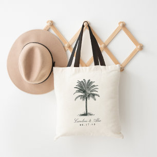 Havana Handflatan Wedding Favor Tygkasse