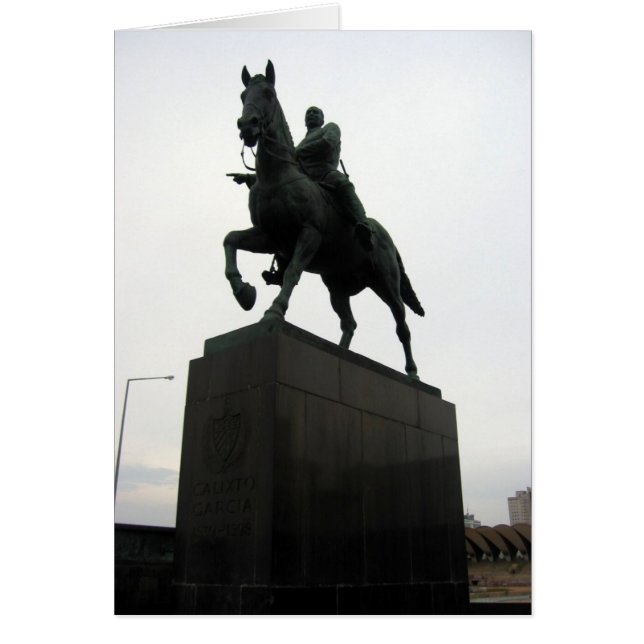 havana häststaty hälsningskort (Framsidan)