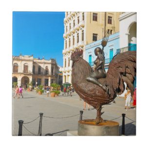 Havana Kuba Kakelplatta