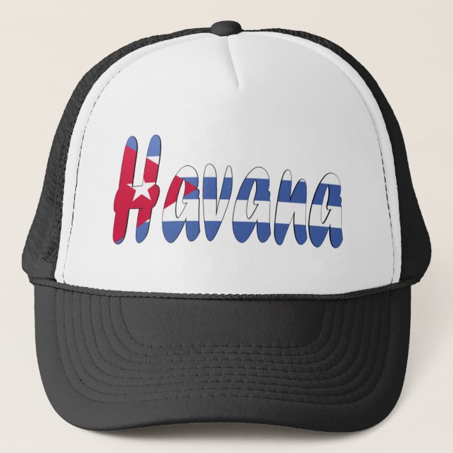 Havana Kuba Truckerkeps (Framsida)
