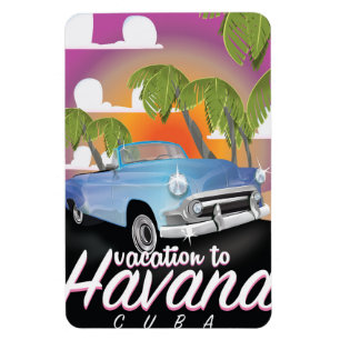 Havana, Kubas Vintage Poster automatiskt semester Magnet