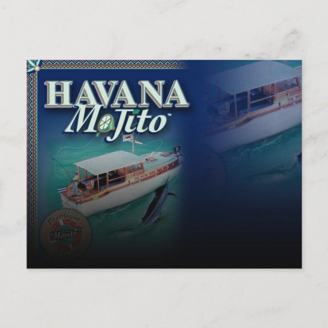 Havana Mojito-vykort Vykort (Framsida)