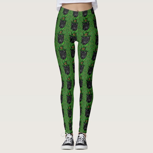 Havana Silk Dog Leggings (Framsida)