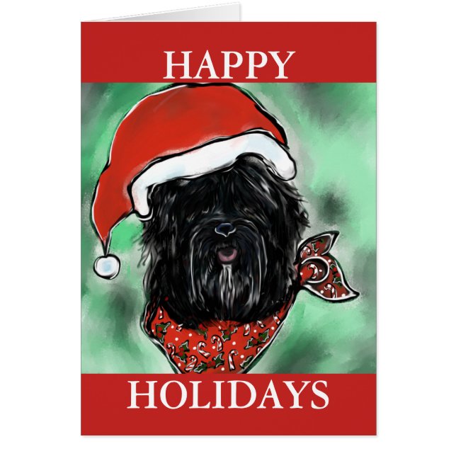 HAVANA SILKE HUND HÄLSNINGSKORT (Framsidan)