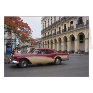 havana vintage hälsningskort