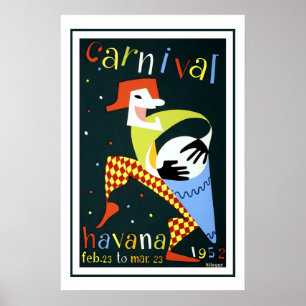 Havana vintage resor poster