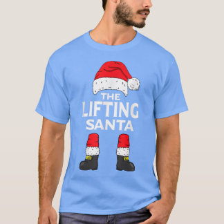 Hävande julklapp för julklapp i julfamiljen t shirt