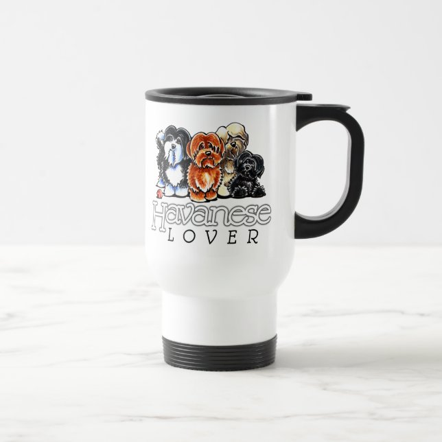 Havanese Älskare Resemugg (Höger)