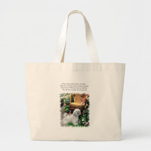 Havanese Art Gifts Jumbo Tygkasse