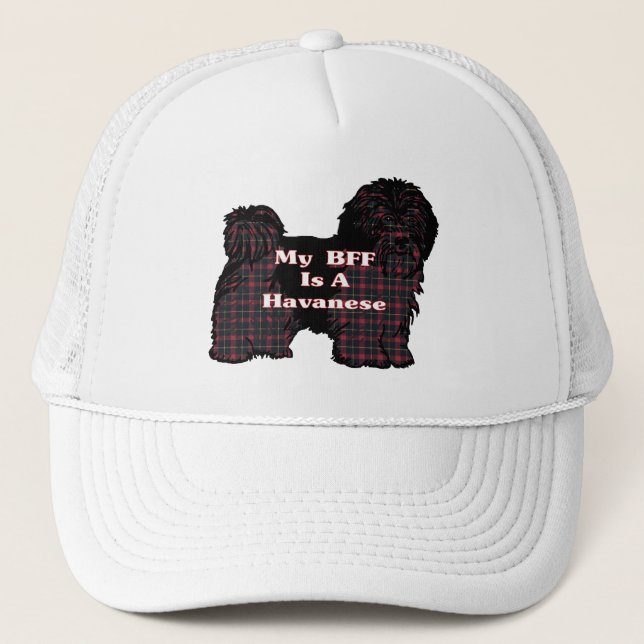 Havanese BFF Hat Truckerkeps (Framsida)