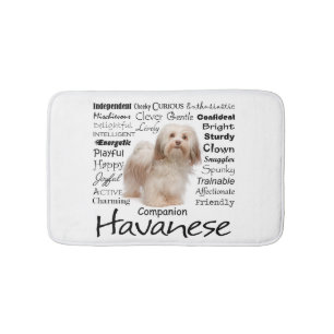 Havanese dragbadmatta badrumsmatta