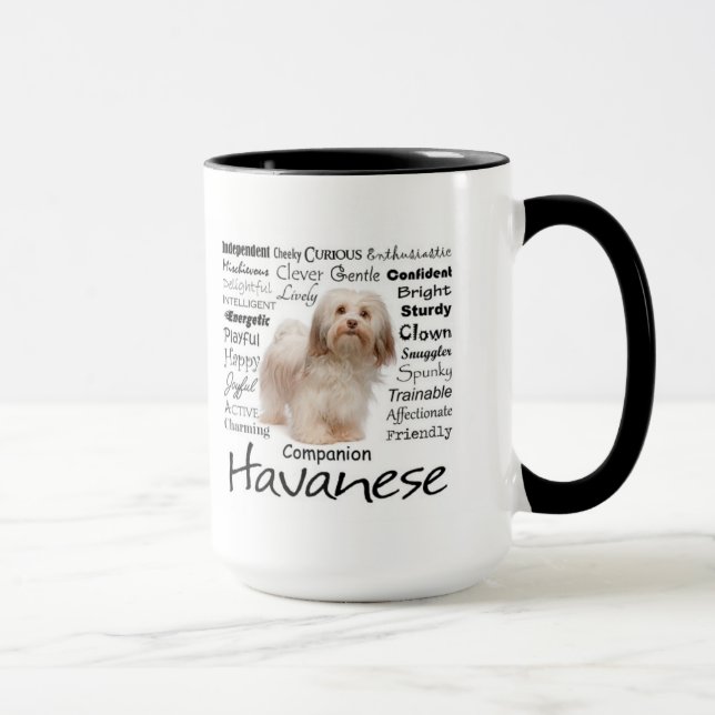 Havanese dragmugg mugg (Höger)