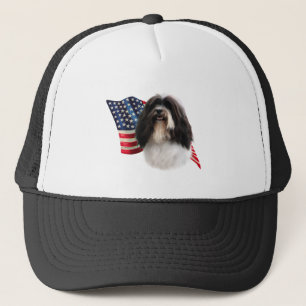 Havanese Flagga Truckerkeps
