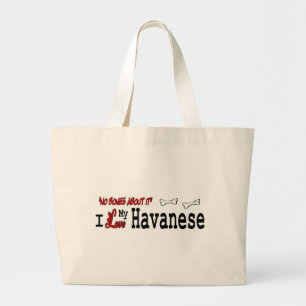 Havanese Gifts Jumbo Tygkasse
