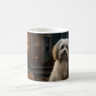 Havanese Halloween Skräckinjagande Kaffemugg