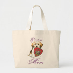 Havanese Heart Mamma Jumbo Tygkasse