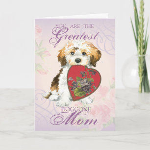 Havanese Heart Mamma Kort